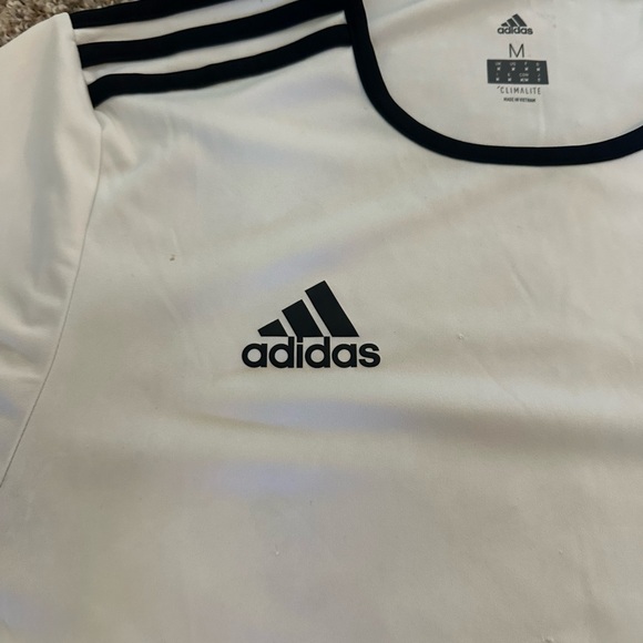 Adidas Men's White and Black Jersey - Picture 2 of 4